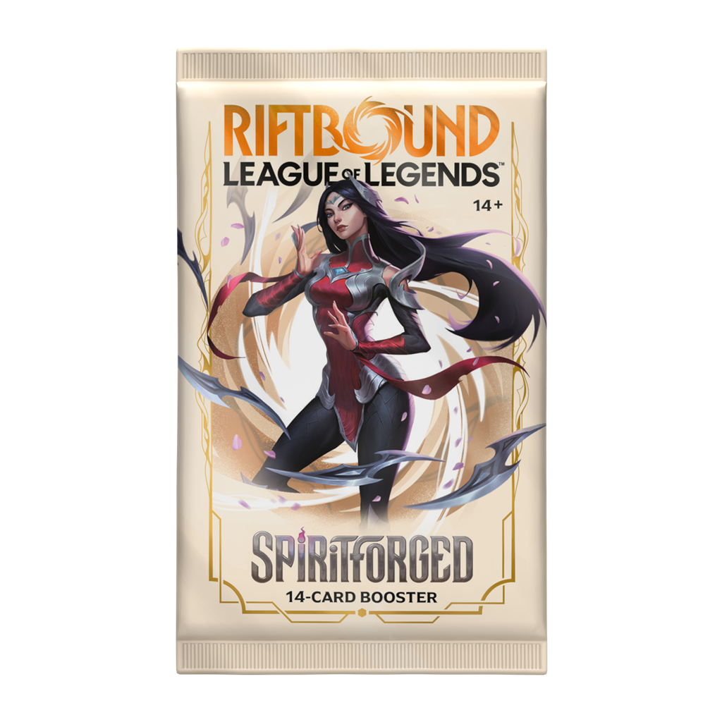 Riftbound: League of Legends Spiritforged TCG: Booster Pack of 14, English Edition